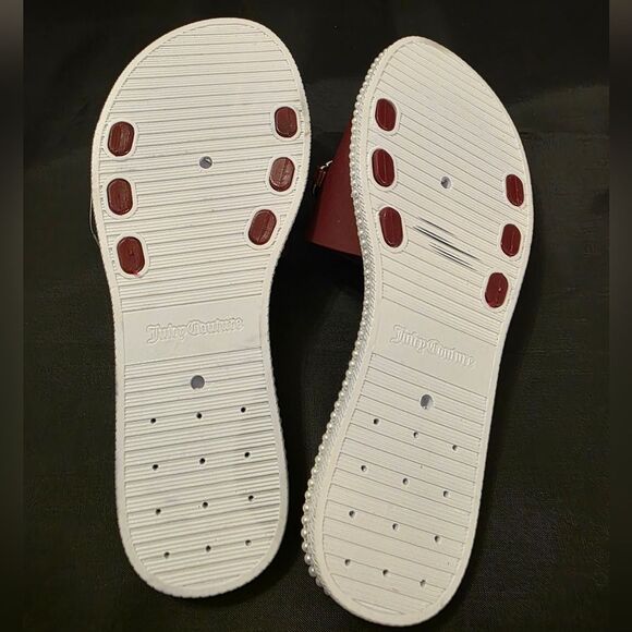 BRAND NEW JUICY COUTURE YENNIFER-2 CHAIN LINKING PEARL SLIDER R3 - Picture 8 of 13